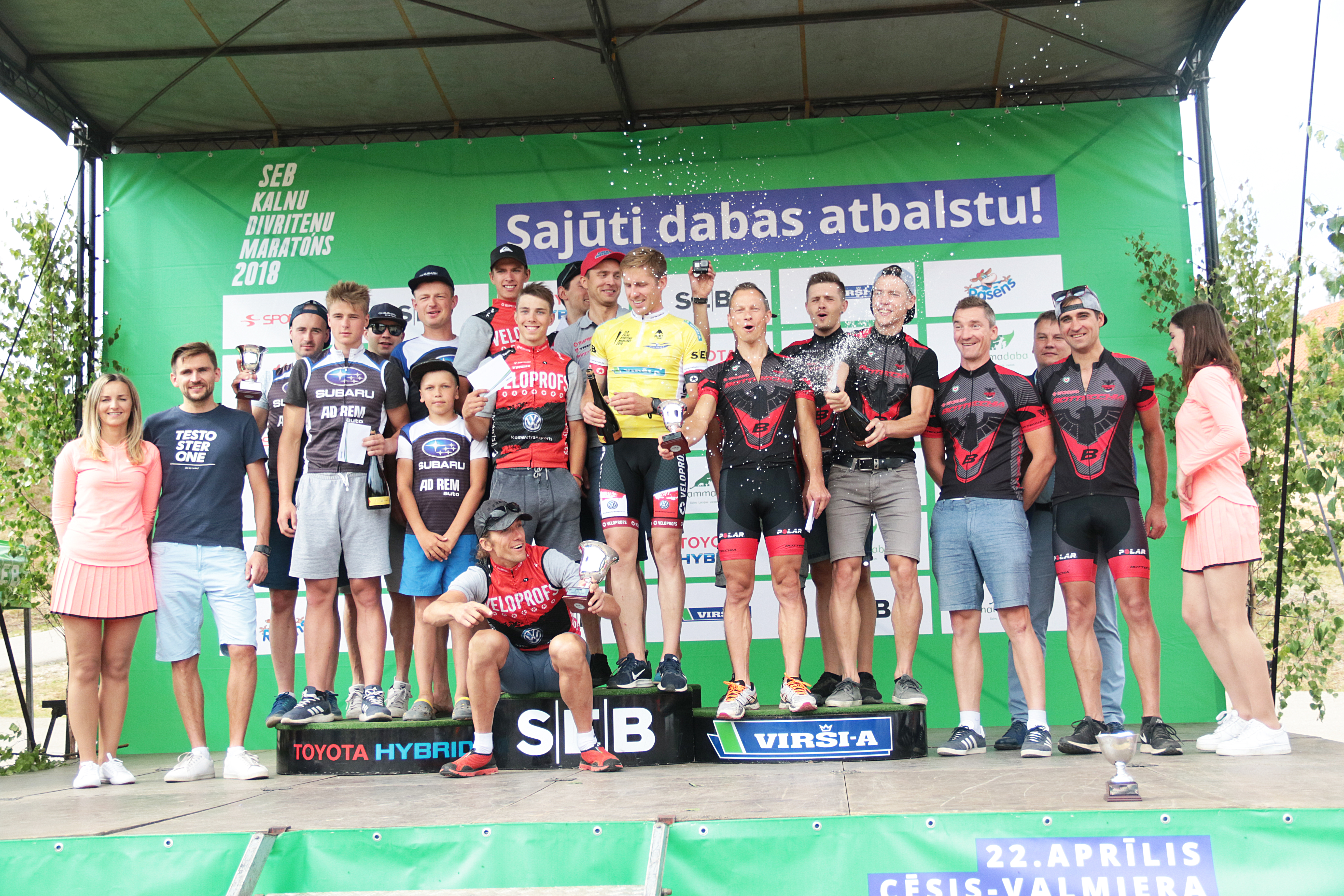 SUBARU AD REM Auto MTB komanda SEB MTB sacensībās Madonā izcīna 2.vietu